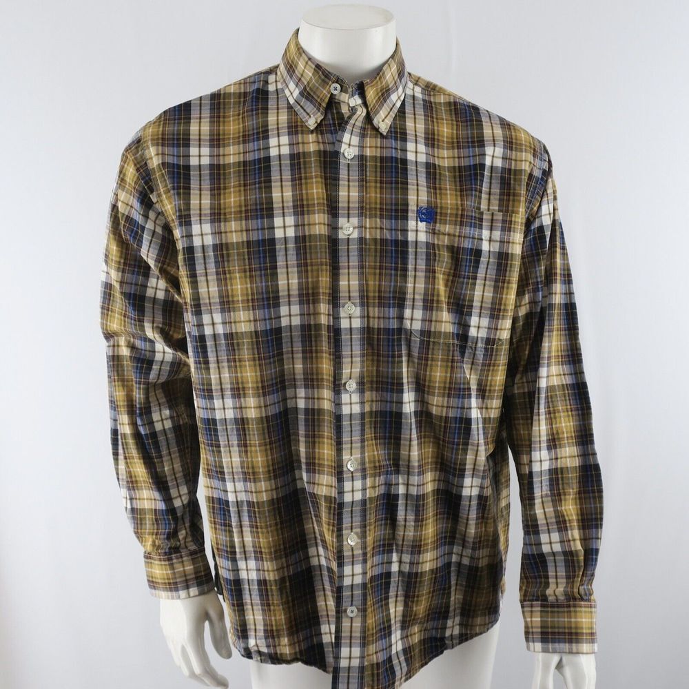 Cinch Western‎ Cowboy Button Up Shirt Mens Small Cotton